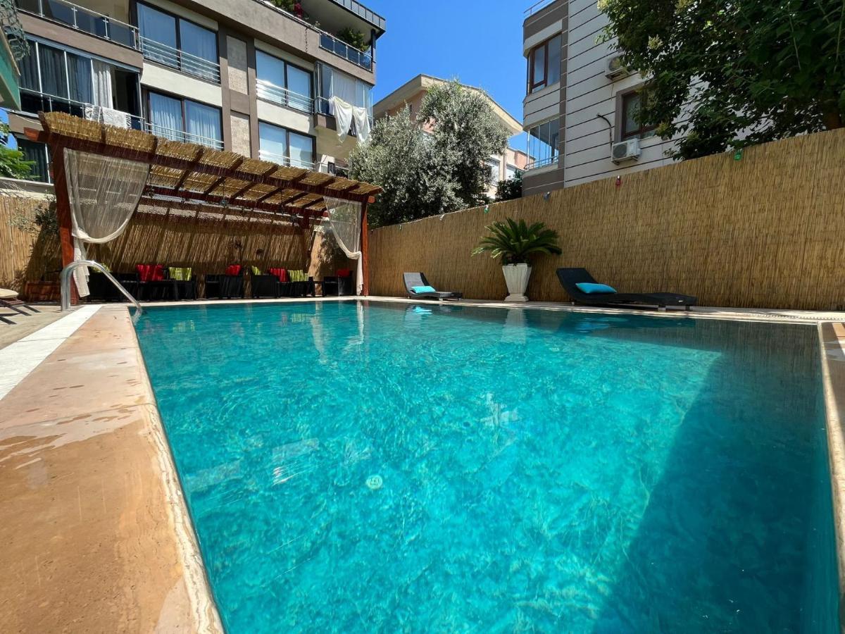 Beyaz Melek Apart Hotel อันตัลยา ภายนอก รูปภาพ